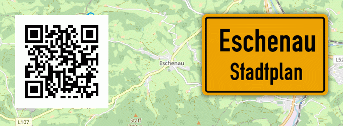 Stadtplan Eschenau, Oberlahnkreis