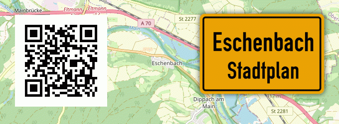 Stadtplan Eschenbach