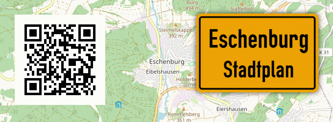 Stadtplan Eschenburg