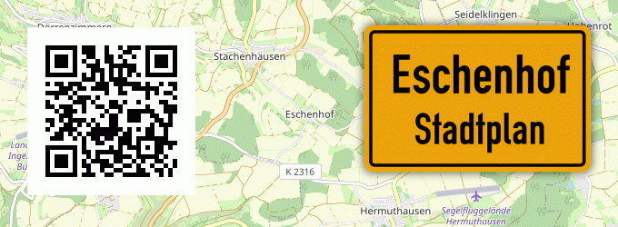 Stadtplan Eschenhof
