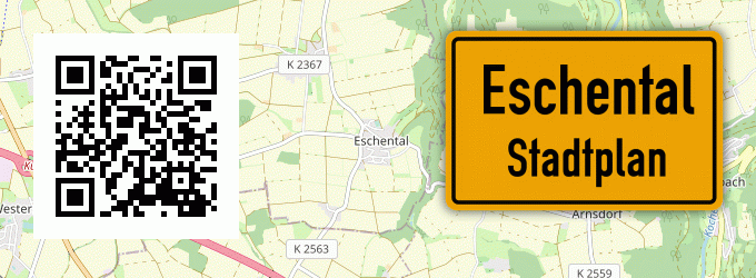 Stadtplan Eschental