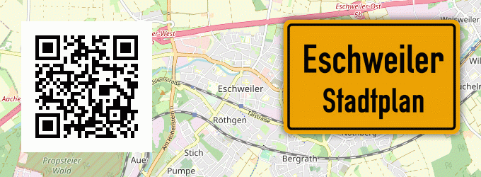 Stadtplan Eschweiler