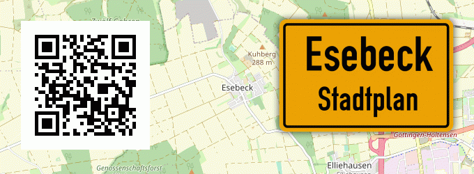 Stadtplan Esebeck