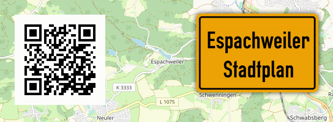Stadtplan Espachweiler