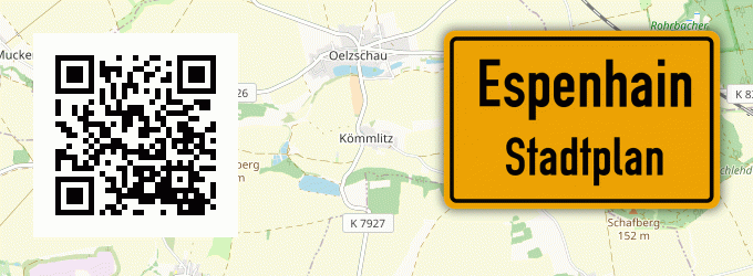 Stadtplan Espenhain