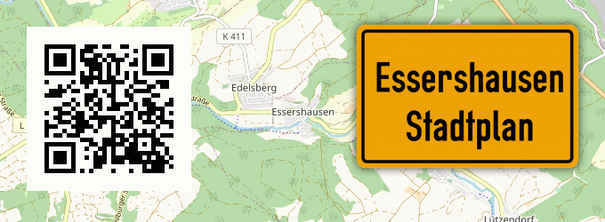 Stadtplan Essershausen