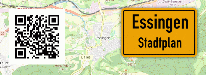 Stadtplan Essingen