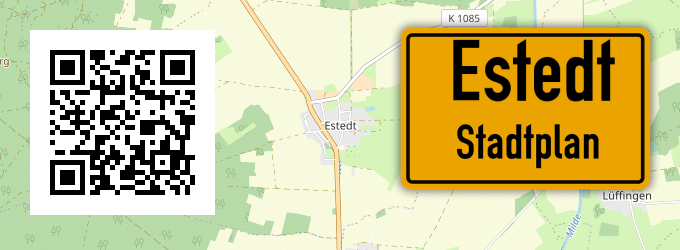 Stadtplan Estedt