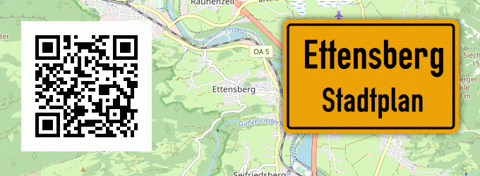 Stadtplan Ettensberg, Allgäu