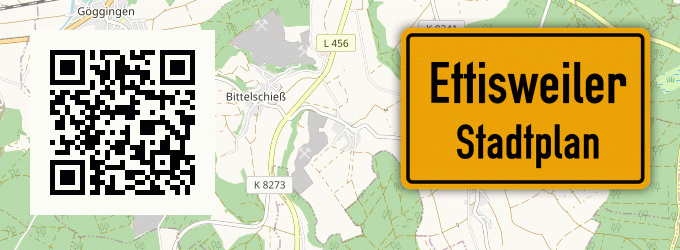 Stadtplan Ettisweiler