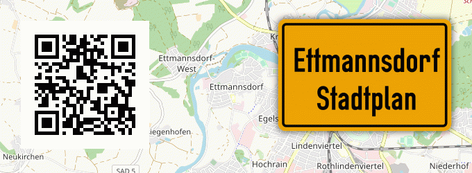 Stadtplan Ettmannsdorf