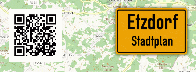 Stadtplan Etzdorf