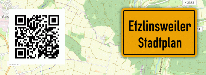 Stadtplan Etzlinsweiler