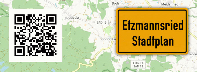 Stadtplan Etzmannsried