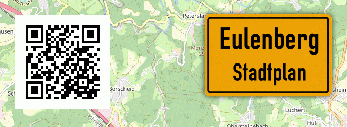 Stadtplan Eulenberg, Westerwald
