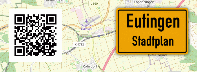 Stadtplan Eutingen