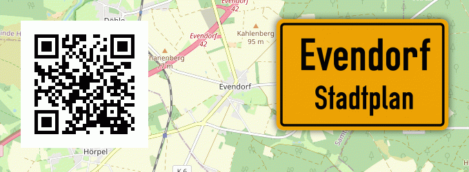 Stadtplan Evendorf