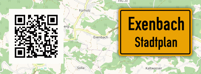 Stadtplan Exenbach