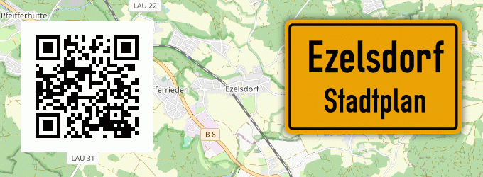 Stadtplan Ezelsdorf