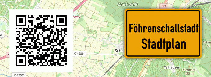 Stadtplan Föhrenschallstadt