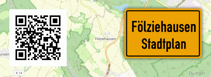 Stadtplan Fölziehausen