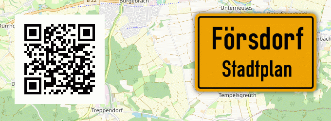 Stadtplan Försdorf