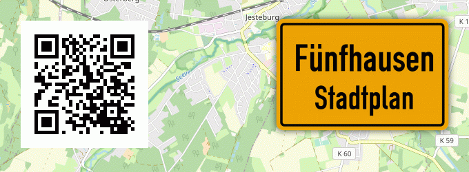 Stadtplan Fünfhausen
