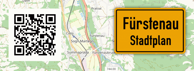 Stadtplan Fürstenau