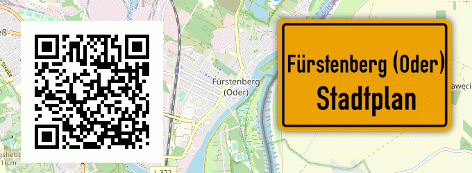 Stadtplan Fürstenberg (Oder)