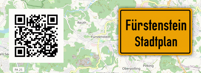 Stadtplan Fürstenstein