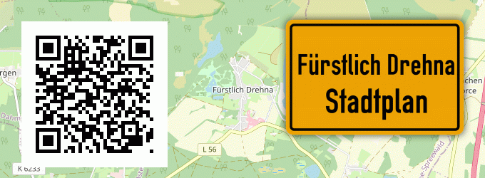 Stadtplan Fürstlich Drehna