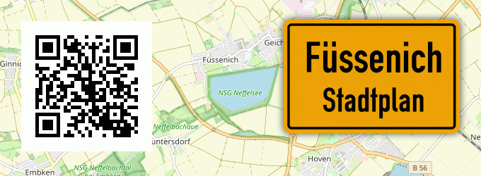 Stadtplan Füssenich