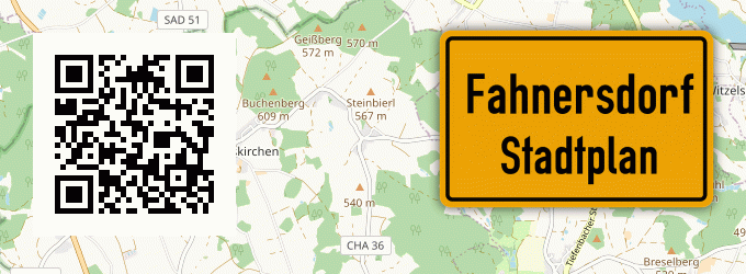 Stadtplan Fahnersdorf