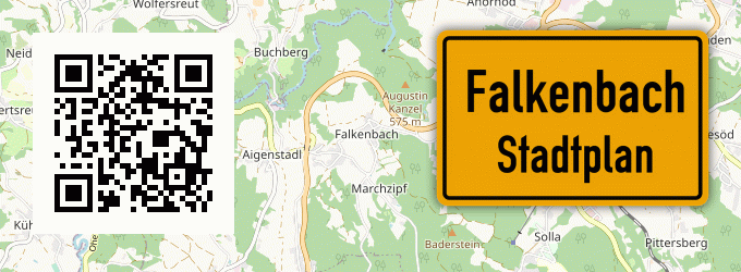 Stadtplan Falkenbach