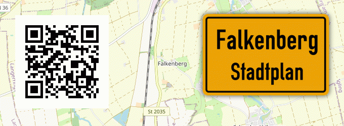 Stadtplan Falkenberg