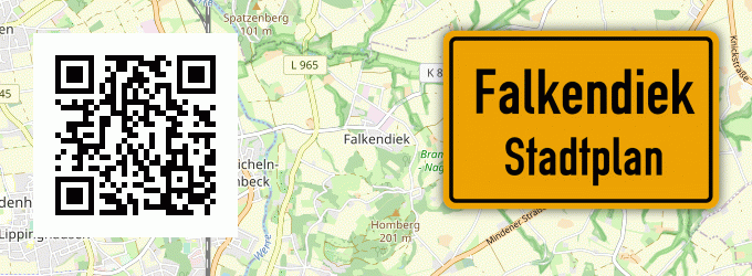 Stadtplan Falkendiek
