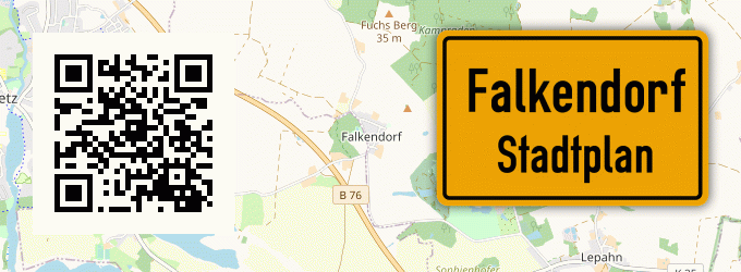 Stadtplan Falkendorf, Holstein