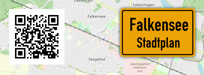 Stadtplan Falkensee