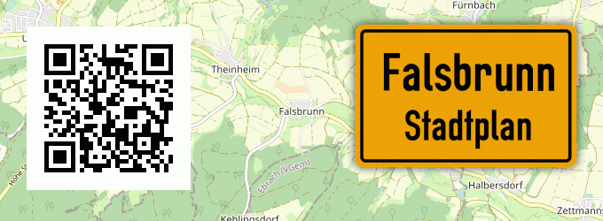 Stadtplan Falsbrunn