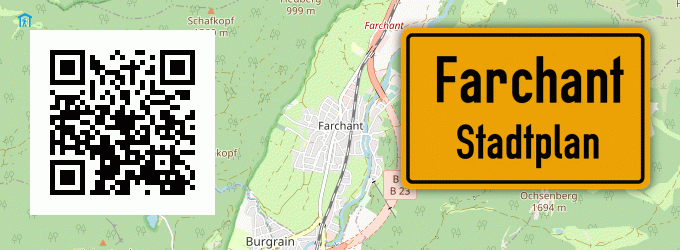 Stadtplan Farchant