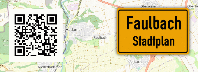 Stadtplan Faulbach