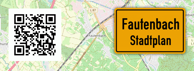 Stadtplan Fautenbach