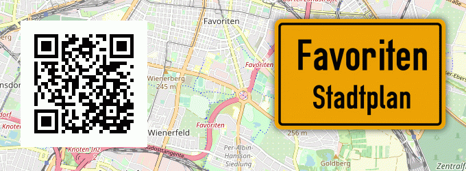 Stadtplan Favoriten