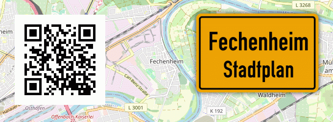 Stadtplan Fechenheim