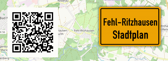 Stadtplan Fehl-Ritzhausen