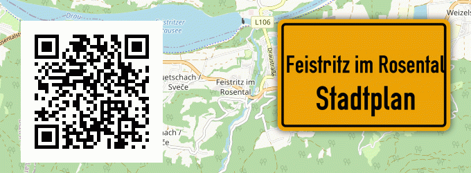 Stadtplan Feistritz im Rosental