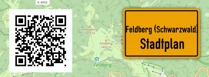 Stadtplan Feldberg (Schwarzwald)