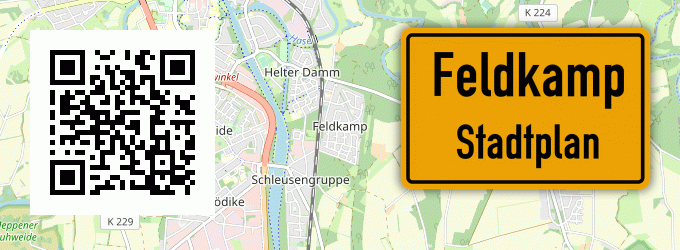 Stadtplan Feldkamp