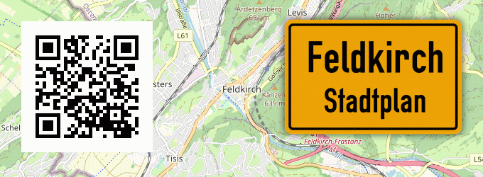 Stadtplan Feldkirch