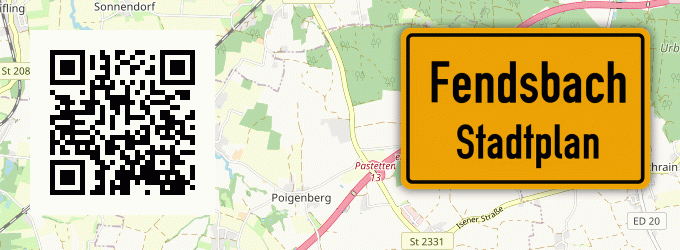 Stadtplan Fendsbach